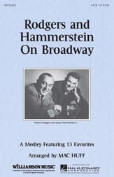 Rodgers and Hammerstein on Broadway SATB choral sheet music cover